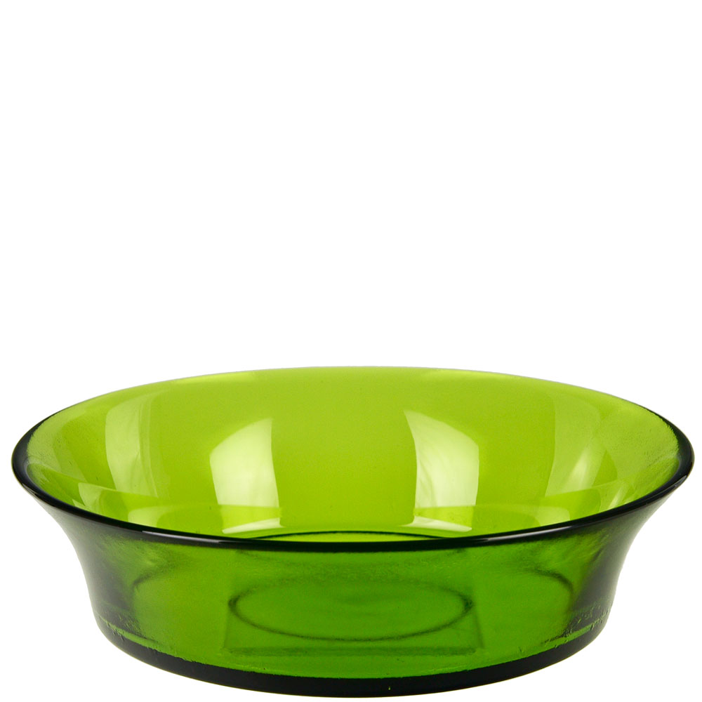 Cuban Recycled Glass Bowl - Lime