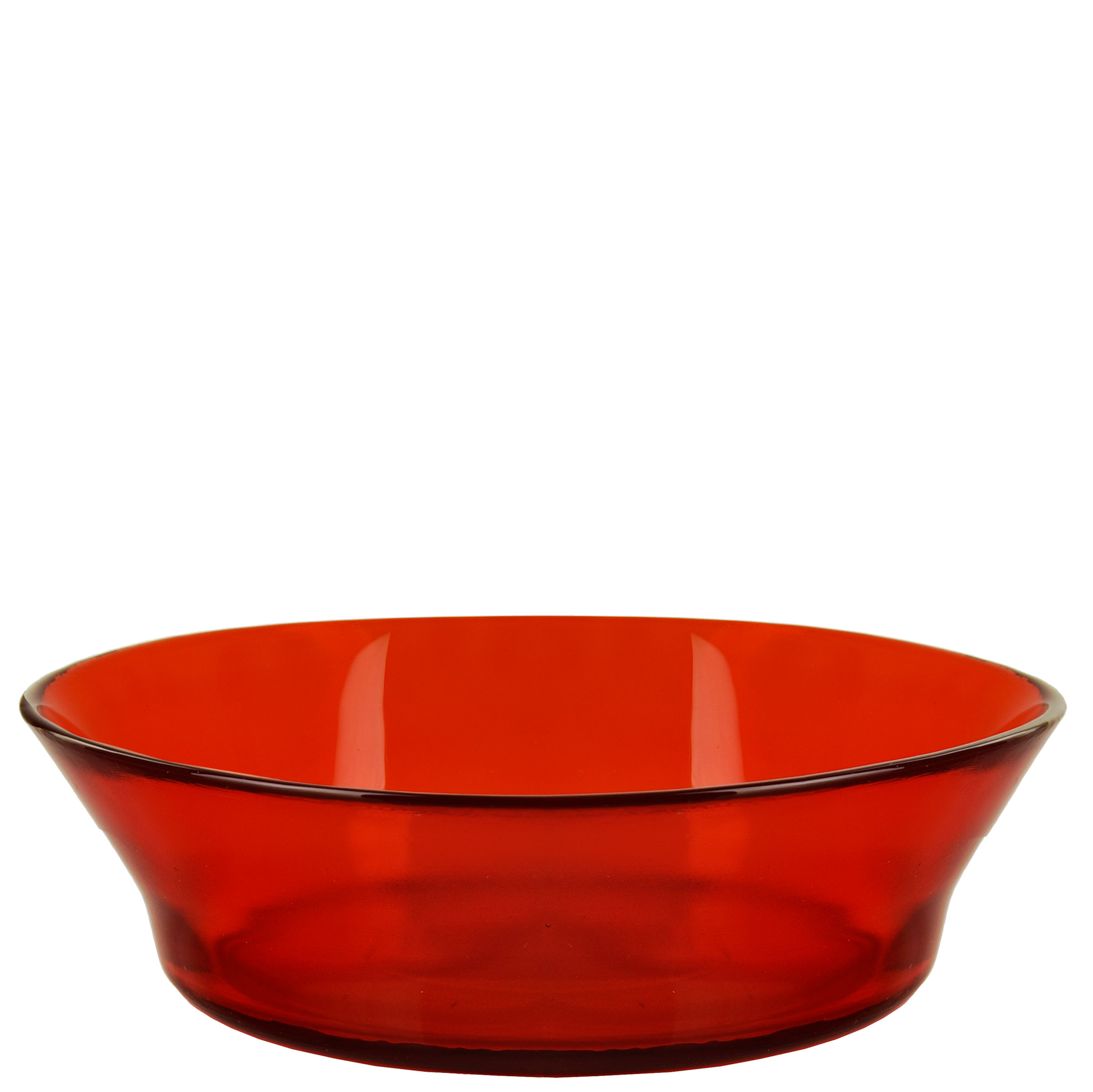 Cuban Bird Feeder/Bird Bath Bowl - Red
