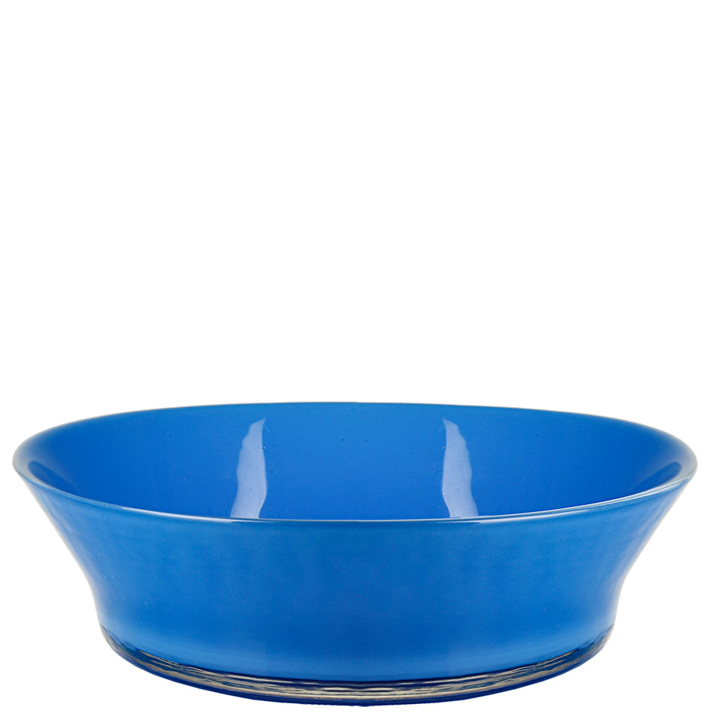 Cuban Bird Feeder/Bird Bath Bowl - Bluebird Blue