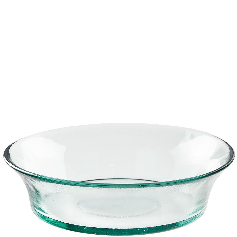 Cuban Recycled Glass Bowl - Clear