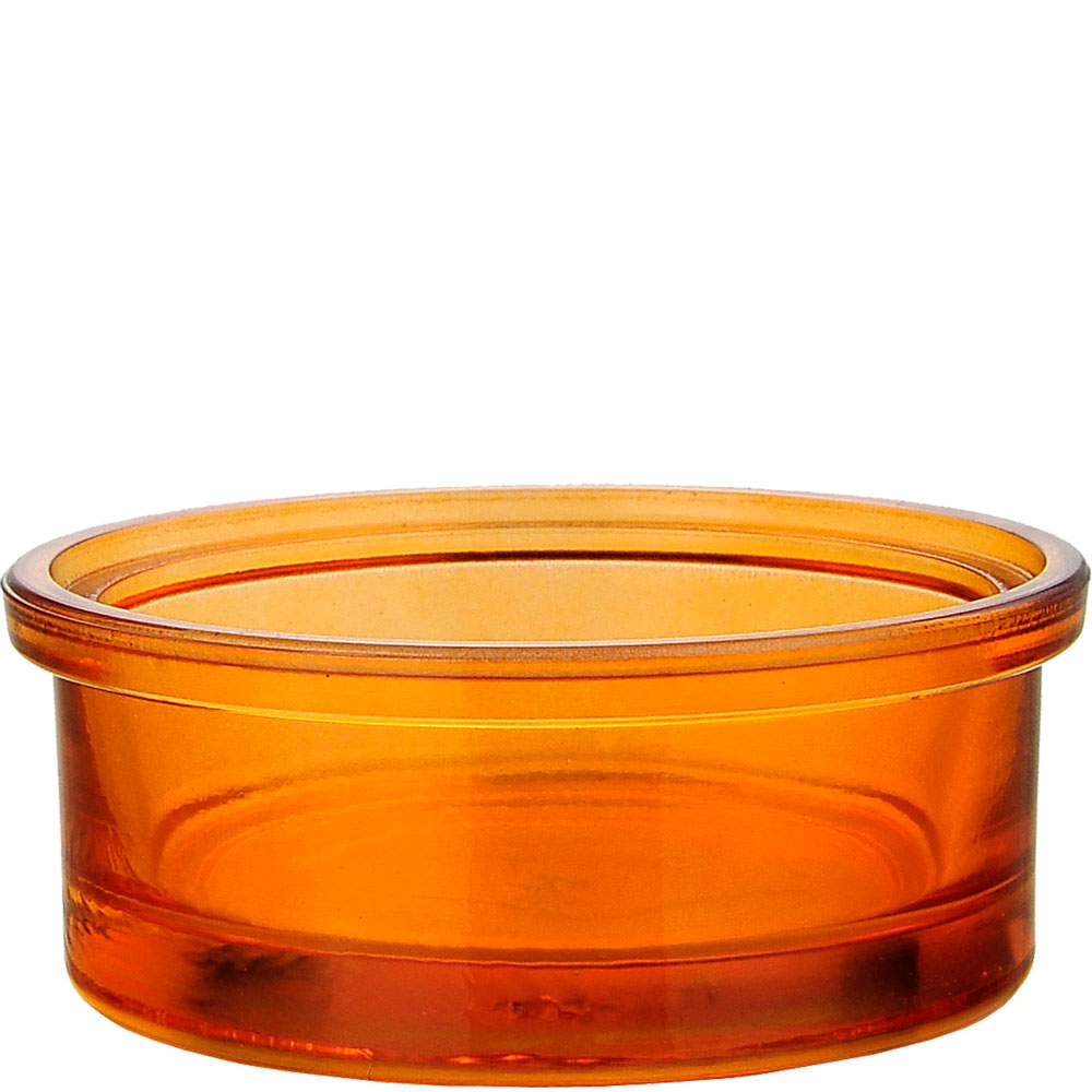 Hummble Glass Dish - Orange